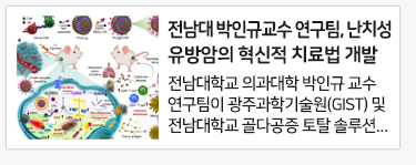 전남대 박인규 교수 연구팀, 난치성 유방암의 혁신적 치료법 개발