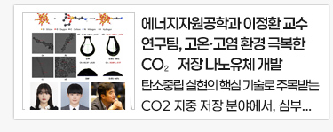 에너지자원공학과 이정환 교수 연구팀, 고온·고염 환경 극복한 CO₂저장 나노유체 개발